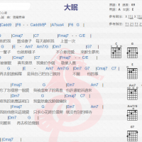 王心凌《大眠》吉他谱分享