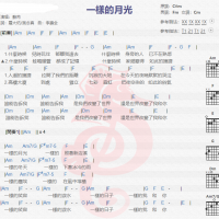 苏芮《一样的月光》吉他谱分享