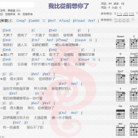 毕书尽《我比从前想你了》吉他谱分享