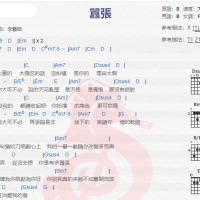 en《嚣张》吉他谱分享