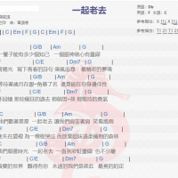 薛凯琪《一起老去》吉他谱分享