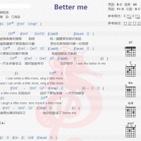 薛凯琪《BetterMe》吉他谱分享