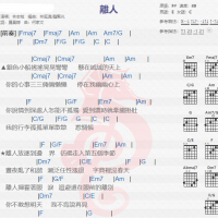 林志炫《离人》吉他谱分享