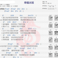 A-Lin《幸福太短》吉他谱分享