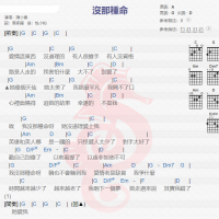 陈小春《没那种命》吉他谱分享