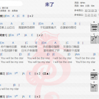 苏打绿《未了》吉他谱分享