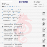 陈粒《奇妙能力歌》吉他谱分享