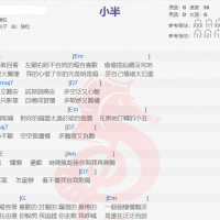 陈粒《小半》吉他谱分享