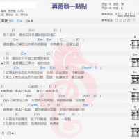 有感觉 F.E.E.L《再勇敢一点点》吉他谱分享