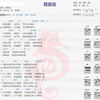 苏慧伦《真面目》吉他谱分享