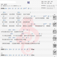 戴佩妮《贼》吉他谱分享