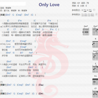 蔡健雅《only love》吉他谱分享