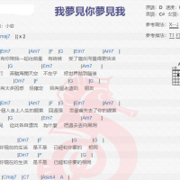 林宥嘉《我梦见你梦见我》吉他谱分享