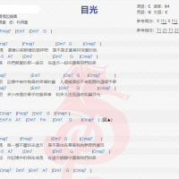 慢慢说乐团《目光》吉他谱分享