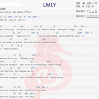 王嘉尔《LMLY》吉他谱分享