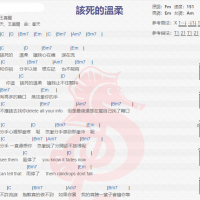 王嘉尔《该死的温柔》吉他谱分享