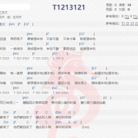 五月天《 t1213121》吉他谱分享