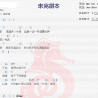 毕书尽《未完剧本》吉他谱分享