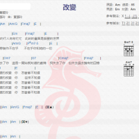 黄韵玲《改变》吉他谱分享