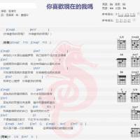张清芳《你喜欢现在的我吗》吉他谱分享