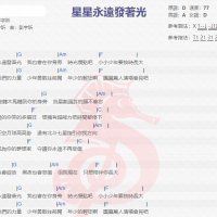 彭宇昕《星星永远发着光》吉他谱分享
