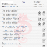 不是花火呀《Ta》吉他谱分享