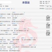 阿冗《未发送》吉他谱分享