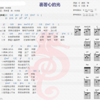 林俊杰《裹着心的光》吉他谱分享