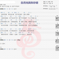 胖虎《白月光与朱砂痣》吉他谱分享