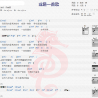 田馥甄《或是一首歌》吉他谱分享