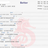 吳卓源/陳芳語《Better》吉他谱分享