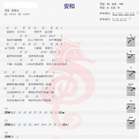 苏慧伦《安和》吉他谱分享