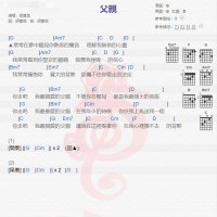 胡彦斌《父亲》吉他谱分享