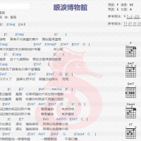 郑兴《眼泪博物馆》吉他谱分享