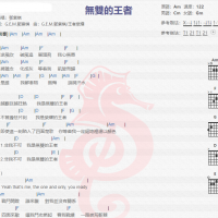 邓紫棋《无双的王者》吉他谱分享