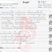 Sarah McLachlan《Angel》吉他谱分享