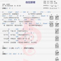 徐暐翔《他在哪里》吉他谱分享
