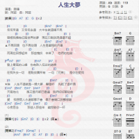 赵传《人生大梦》吉他谱分享