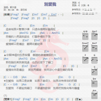 郑中基《别爱我》吉他谱分享