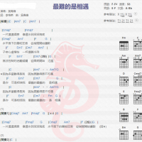 吴青峰《最难的是相遇》吉他谱分享
