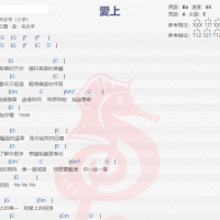 宋念宇《爱上》吉他谱分享