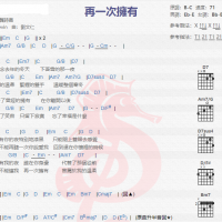 龚诗嘉《再一次拥有》吉他谱分享