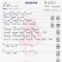 吴承恩《消失地平线》吉他谱分享