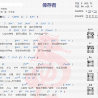 林俊杰《幸存者》吉他谱分享