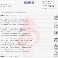 张心杰《继续奔跑》吉他谱分享