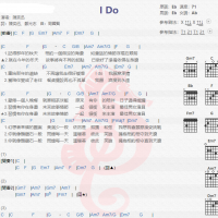 陈奕迅《i do》吉他谱分享