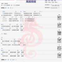 邓紫棋《万国觉醒》吉他谱分享