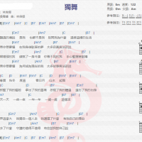 林俊杰《独舞》吉他谱分享