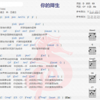 TANK《你的降生》吉他谱分享