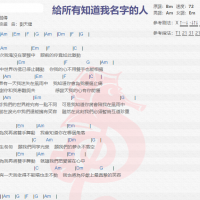 赵传《给所有知道我名字的人》吉他谱分享